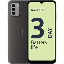 Smartphone Nokia G22 - 6,5" - Doppia nano SIM 64 Go - Meteor Grey - Android - Fotocamera anteriore - LTE