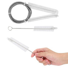 CPAP Tube Cleaning Brush Stainless Steel Cleaning Brush Universal Ventilator Respirator Hose Tube Cleaning Brush CPAP Cleaner Supplies, Flexible and