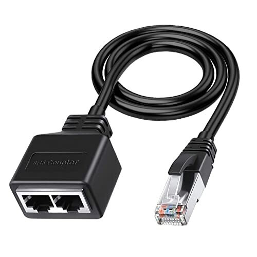 Cable Splitter RJ45 Network Adapter, Port Extender