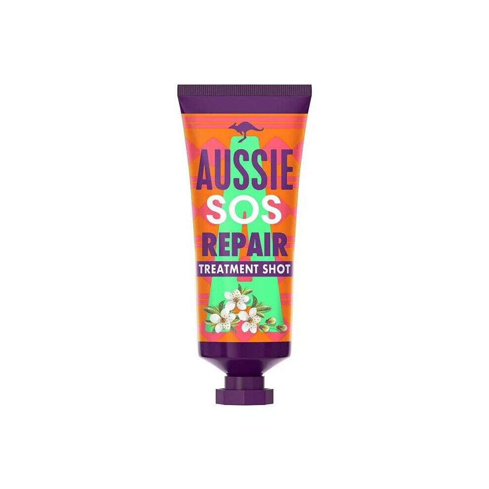Aussie SOS Deep Conditioning Repair Shot For Weak & Damaged Hair 25ml