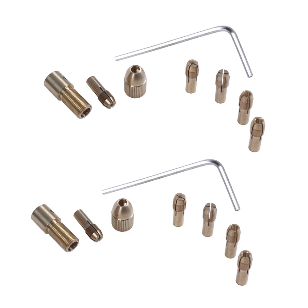 16-Piece 0.5-3Mm Drill Chuck Collets Quick Chuck For Mini Tools 4762103368666