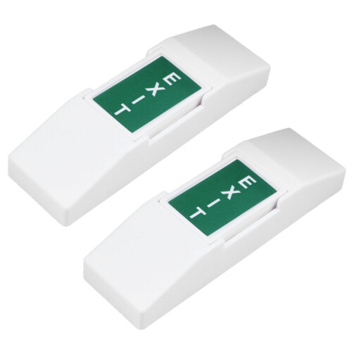 2X Electric Door Emergency Exit Closed Momentary Push Button Switch