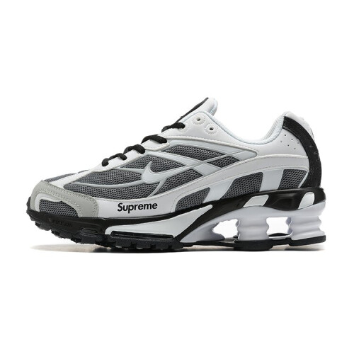 (UK6) Nike Shox Ride 2 SP x Supreme Men's Trainer White Grey