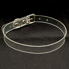 Sexy Rhinestone Letters Sissy Slave Choker Necklace Men Women DIY Name Collar Chocker Cosplay Costume Party