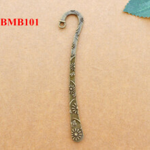 10pcs/lot antique bronze bookmark/hair sticker/hairpin shape alloy charm pendant 25styles