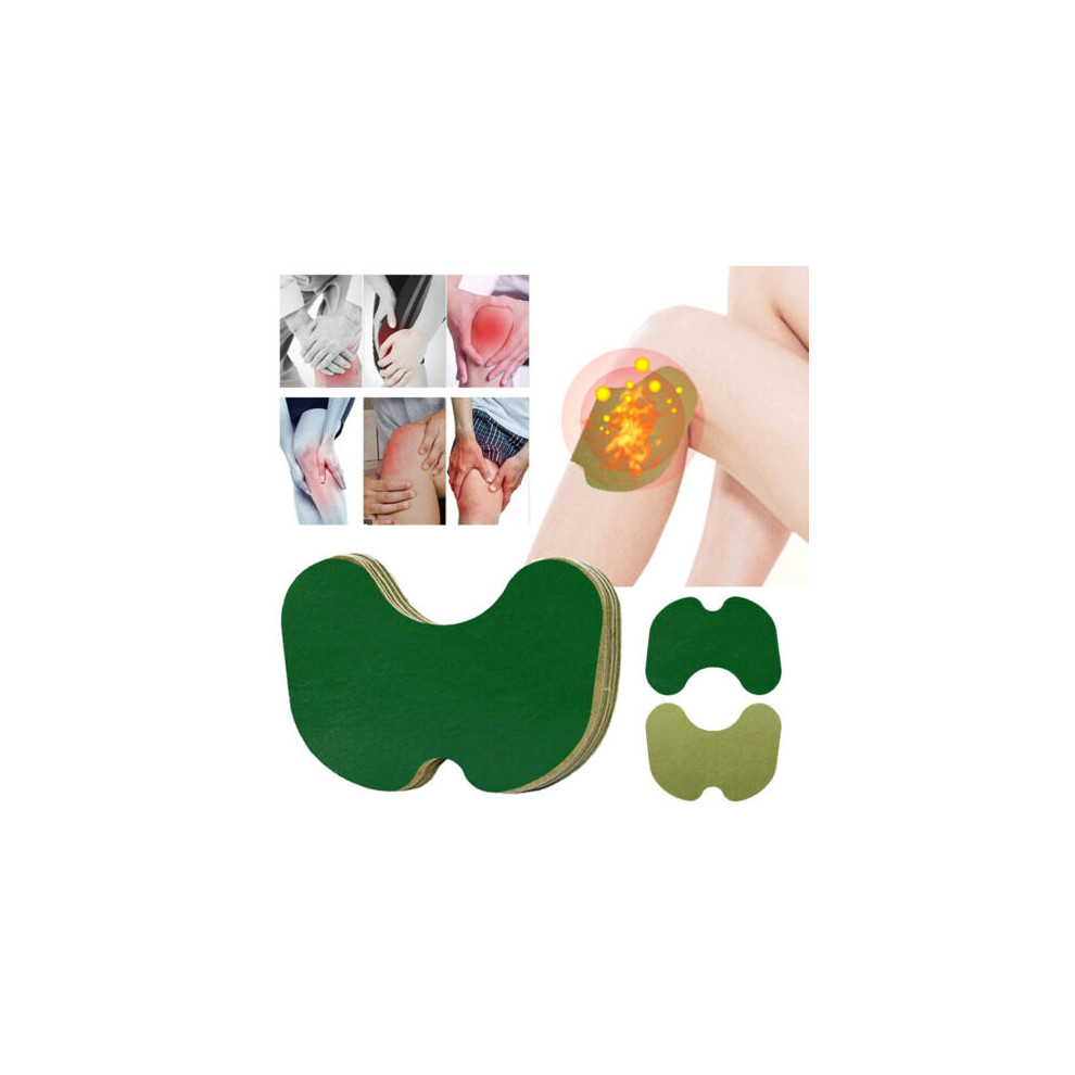 Bghone Wellnee Knee Pain Relief Patches Wormwood Sticker Neck Waist Joint Ache Pads