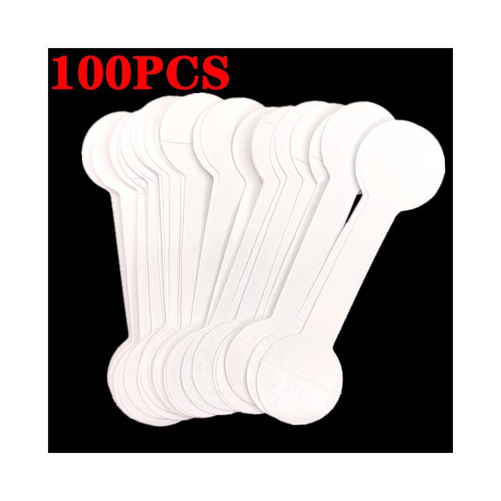 100pcs/lot Blank Round Jewelry Tag Label Display Tag Self-Sticker Tool Paper Ring Jewelry Tags-image-OPC-PBRTDMK-NEW