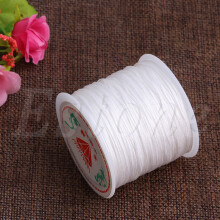 0.8mm Nylon Cord Thread Chinese Knot Macrame Rattail Bracelet Braided String 45M DIY Braided Rope Wire Bracelet Making String