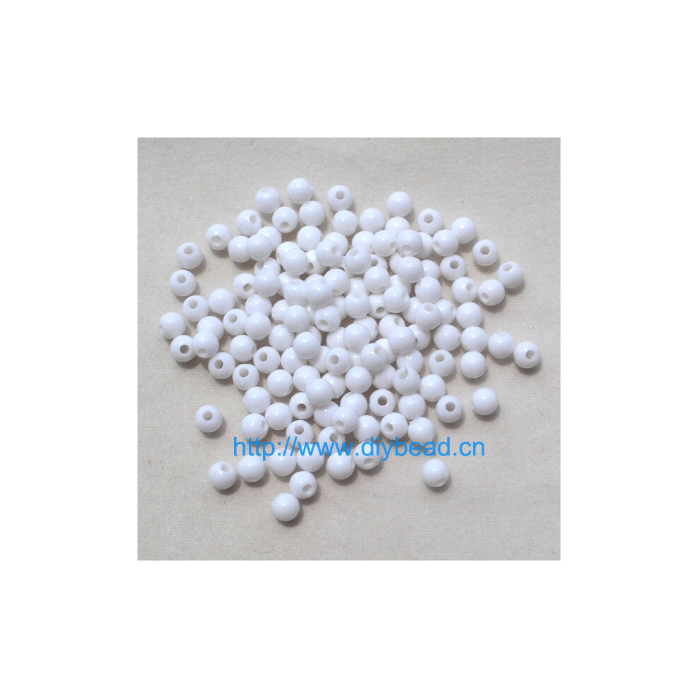 4mm Jewelry Making Findings Acrylic Seed Spacer Beads colors Round Shape Measly Beads DIY Handcraft Accessories 1000pcs-image-OPC-PBRX9CS-NEW