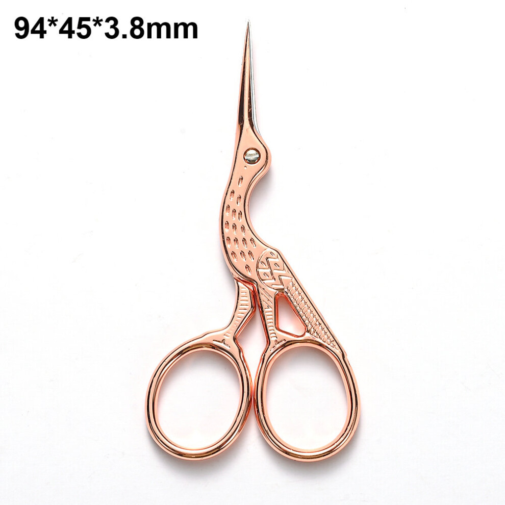 (1 White) Stainless Steel Retro Tailor Scissor Thread Crane Shape Sewing Embroidery Craft Cross Stitch Scissors Diy Hnadmade Home Tools 885487027128