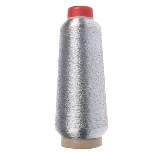 Hot Selling 1PC Sewing Machine Cone Threads Polyester Overlocking All Purpose Golden Silver