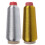 Hot Selling 1PC Sewing Machine Cone Threads Polyester Overlocking All Purpose Golden Silver 2