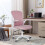 ELECWISH (Pink) Ergonomic Office Chair Computer Desk Task Seat 2