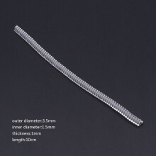Ring Adjuster Invisible Transparent Spiral Cord Tension Reducer Adjustable Sizes Jewelry Accessories