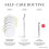 Facial Razor Dermaplaner with 3 spare blades silver 6