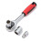 46 Pieces Mechanic Tool Kit 1/4” Dr. Ratchet Socket Wrench Set with Storage Case, Includes Bit Sockets and Extension Bar 4
