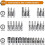 46 Pieces Mechanic Tool Kit 1/4” Dr. Ratchet Socket Wrench Set with Storage Case, Includes Bit Sockets and Extension Bar 5