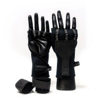 (Large ) FORTRESS BOXING T1 FASTWRAPS HAND WRAPS - BLACK
