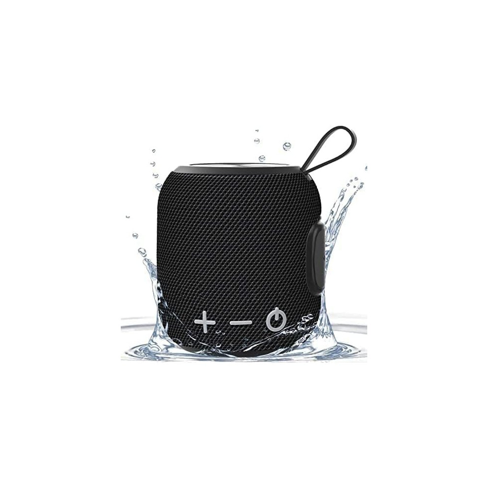 Mini Bluetooth 5.0Dual Pairing Wireless Speaker,360 HD Surround Sound & Rich Stereo Bass IPX7 Waterproof for (Black)-image-OPC-PBSBHC5-NEW
