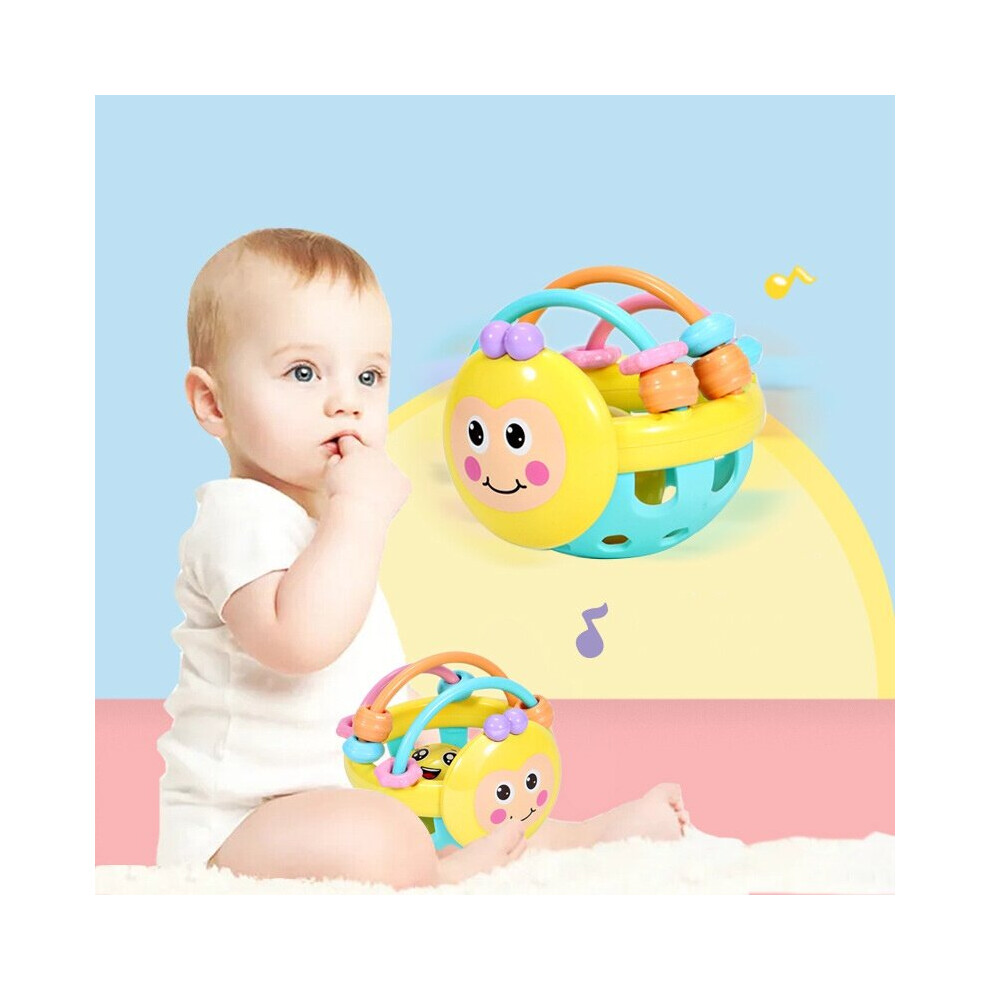 Colorido Bebé Abeja Cama Campana Sonajero Mano Agarrando Bola NiñOs Puzzle Juguete-image