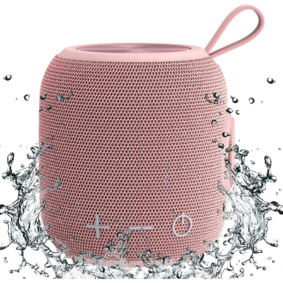 Mini Bluetooth 5.0 Dual Pairing Wireless Speaker,360 Hd Surround Sound & Rich Stereo Bass,Ipx7 Waterproof (Pink) Pink 7658941655266