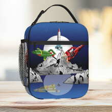 Lunch Bag Thunderbirds Tracy Island Tote Insulated Cooler Kids School Travel
