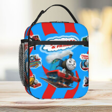 Lunch Bag Thomas Friends Abstract Tote Insulated Cooler Kids School Travel