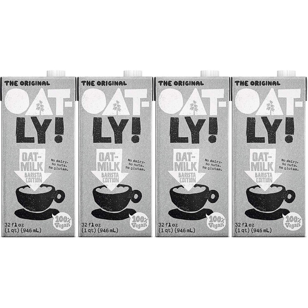 Oatly Original Oat Drink 1 Litre (1 Ã 6) Delicious And Tasty