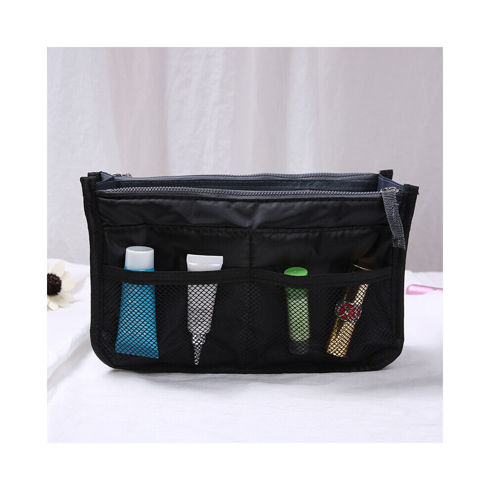 Colors Bag In Bag Makeup Handbag Organizer Insert Handbag Functional Women Cosmetic Travel Bags