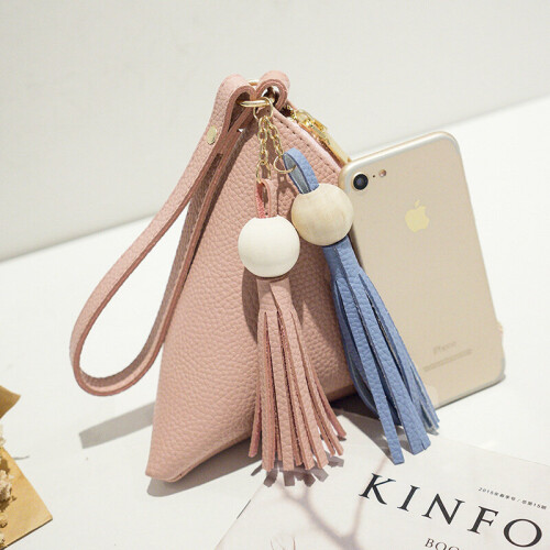 leather handbag Mini Triangle Women Clutch Purse Hand Bag Lady Clutches Casual Phone Package portefeuille femme on OnBuy