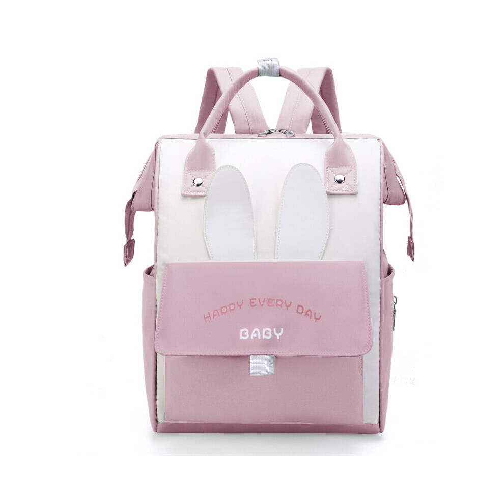Multiple Compartments Multifunctional Mummy Bag Waterproof Large Capacity Storage Handbag Portable Women Backpack Multicoloured