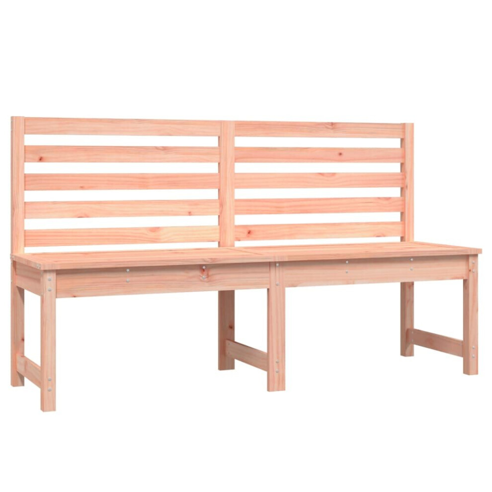 (natural douglas, 157.5 X 48 X 91.5 cm) vidaXL Garden Bench Outdoor Picnic Bench Camping Wooden Bench Solid Wood Pine