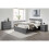 Birlea King Size Bed Frame Black Birlea Oslo 5FT Modern Bedstead 12