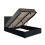 Birlea Kingsize Ottoman Bed Black Frame Birlea Oslo Storage 5FT Modern Bedstead 1