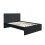 Birlea Double Bed Frame Black Birlea Oslo 4FT6 Modern Bedstead 9