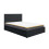 Birlea Kingsize Ottoman Bed Black Frame Birlea Oslo Storage 5FT Modern Bedstead 7