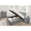 Birlea Double Ottoman Bed Grey Frame Birlea Oslo Storage 4FT6 Modern Bedstead 2