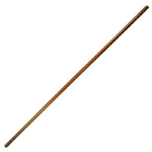 (1") BO STAFF WOODEN RED - 60 INCHES