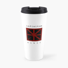 Insulated Travel Coffee Mug Johnny Depp x Infinitum Nihil - Travel Mug Stainless Steel Cup Tumbler 17oz