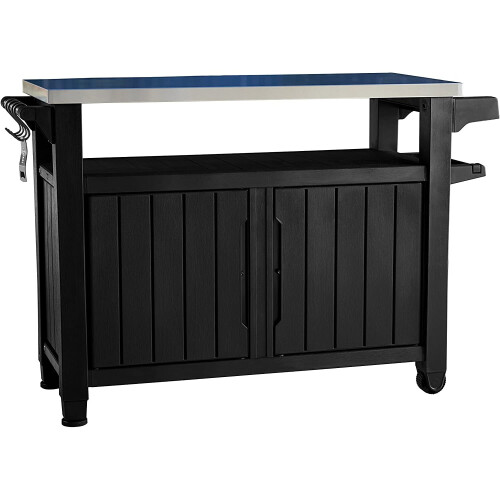 Keter UNITY XL Table Mobile Storage Box BBQ Weatherproof Keter