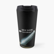 Insulated Travel Coffee Mug Final Fantasy Stainless Steel Cup Tumbler 17oz