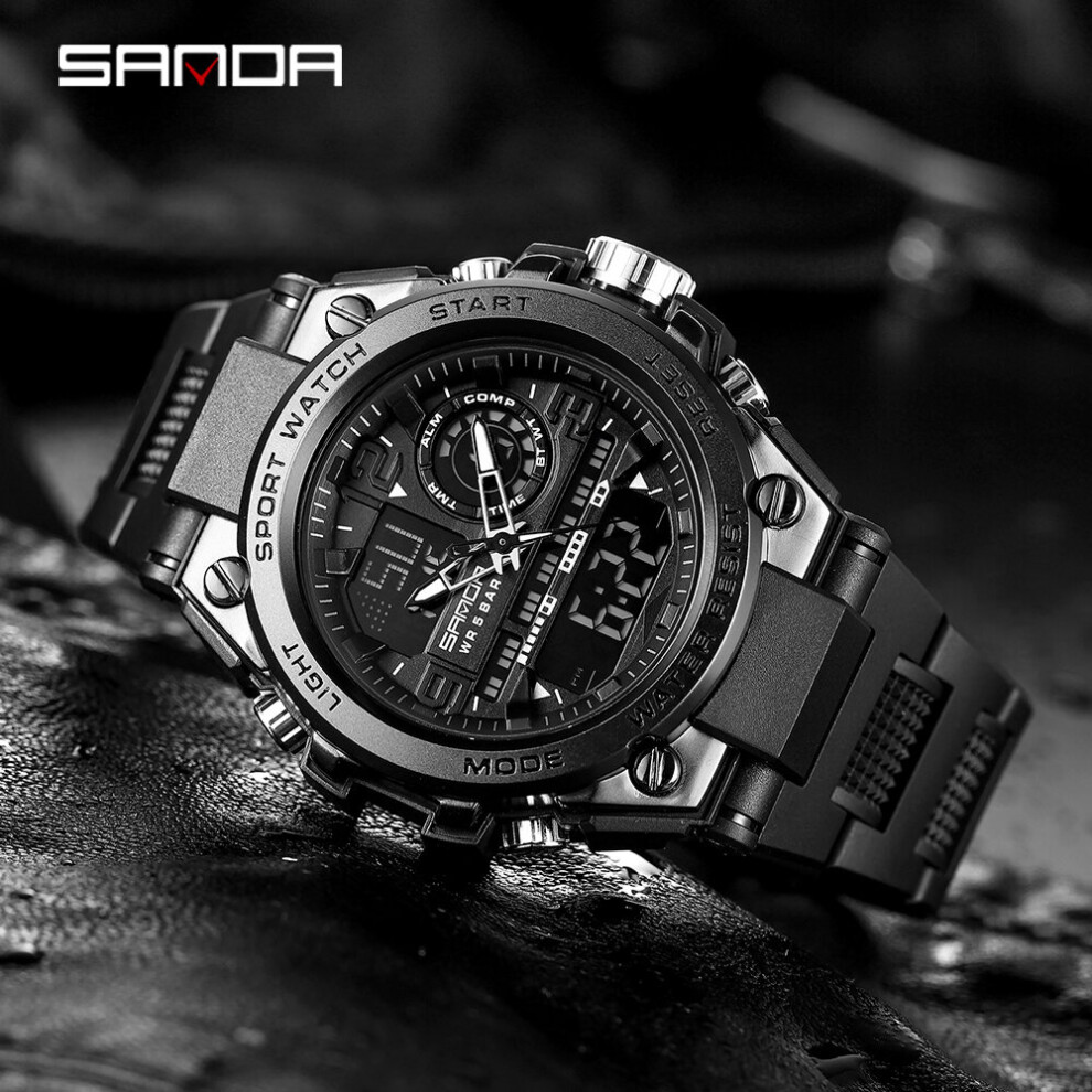 Men's digital military outlet watches