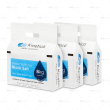 Kinetico Water Softener Block Salt - 3 packs - Guaranteed Performance