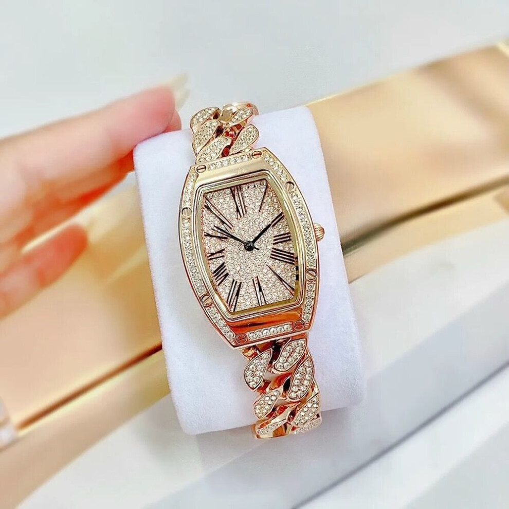 Women's Watch Inlaid with Diamond Watch to Lovers; Noble and Japanese Movement-image-OPC-PBTCTMV-NEW