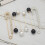 6 Pieces Women Brooch, Sweater Scarf Clip Set, Wedding Dress Brooches For Women Girls Clothing Decoration 5