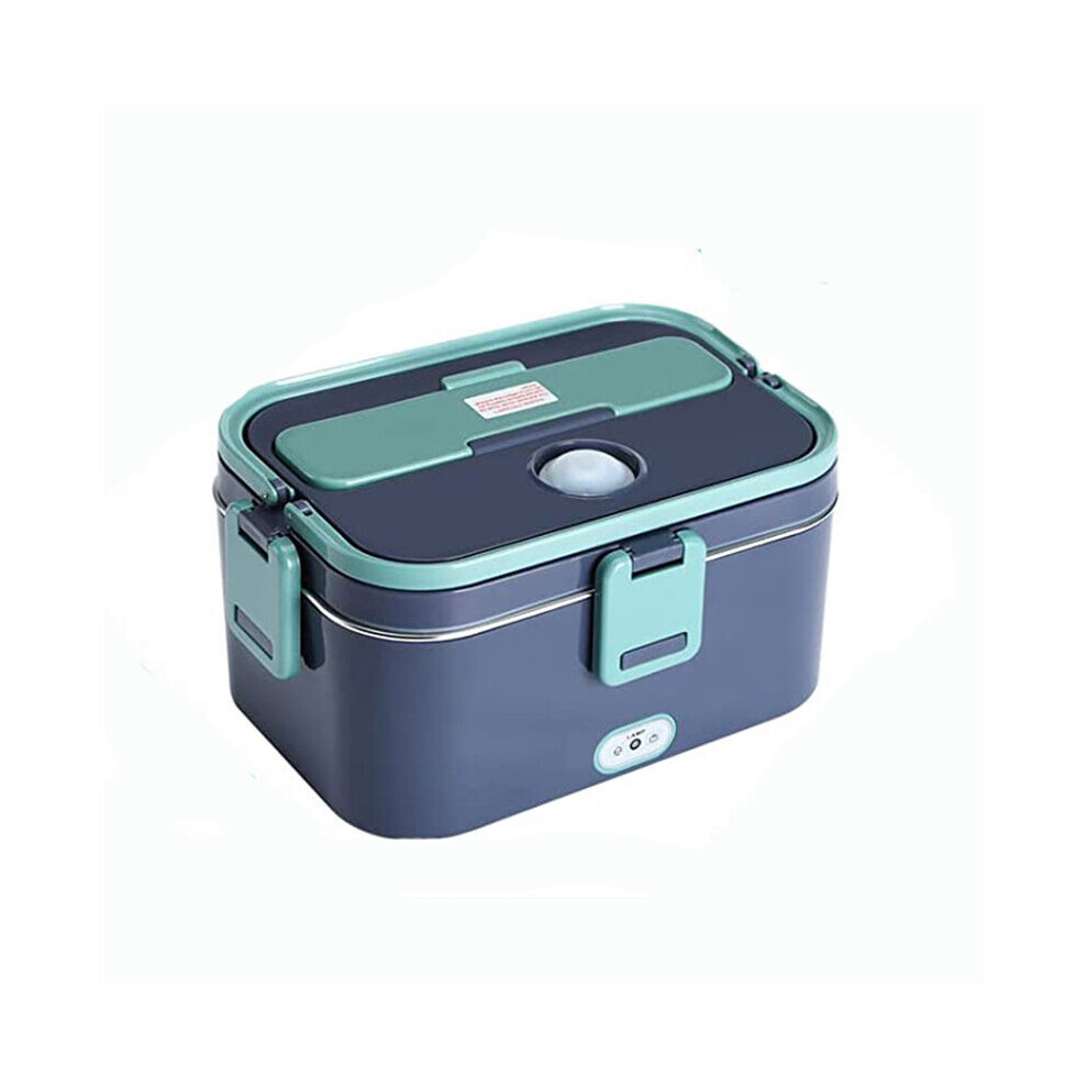 1.8L Electric Lunch Box, 12V/24V/220V 3 In 1 Heated Food Warmer Lunch Box With Bag And Detachable 304 Stainless Steel Container For Car Truck Office