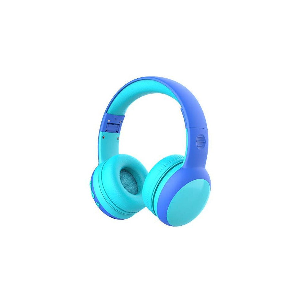 Headphones For Children, With 85 Db Volume Limitation, Lightweight Children'S Headphones With Adjustable Headband - Blue