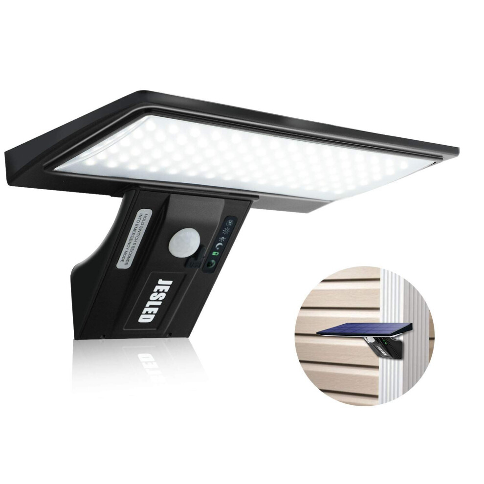 Outdoor Solar Light, 2600Mah Solar Motion Sensor Light Outdoor Waterproof Wireless Security Light Wall Sconce For Garden