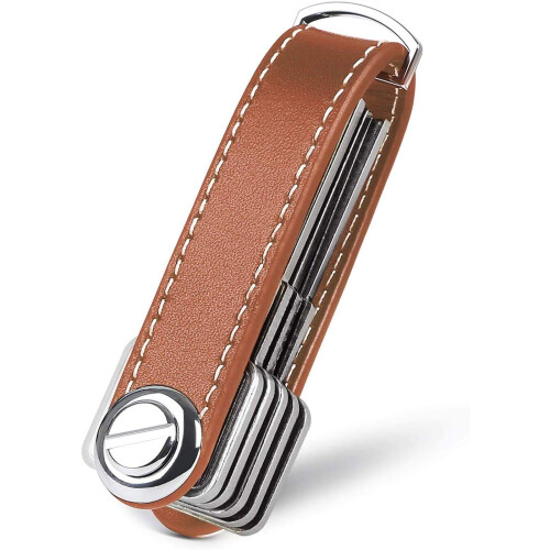 Key Organiser Key Ring Genuine Leather Pocket Smart Key Holder With Stylish