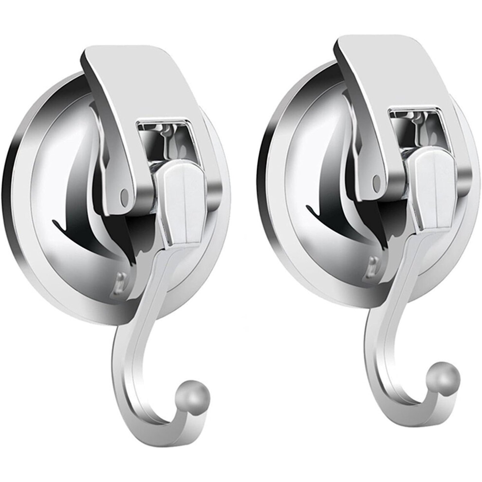 Heavy Duty Vacuum Suction Cup Hooks (2-Pack) 9357228443975